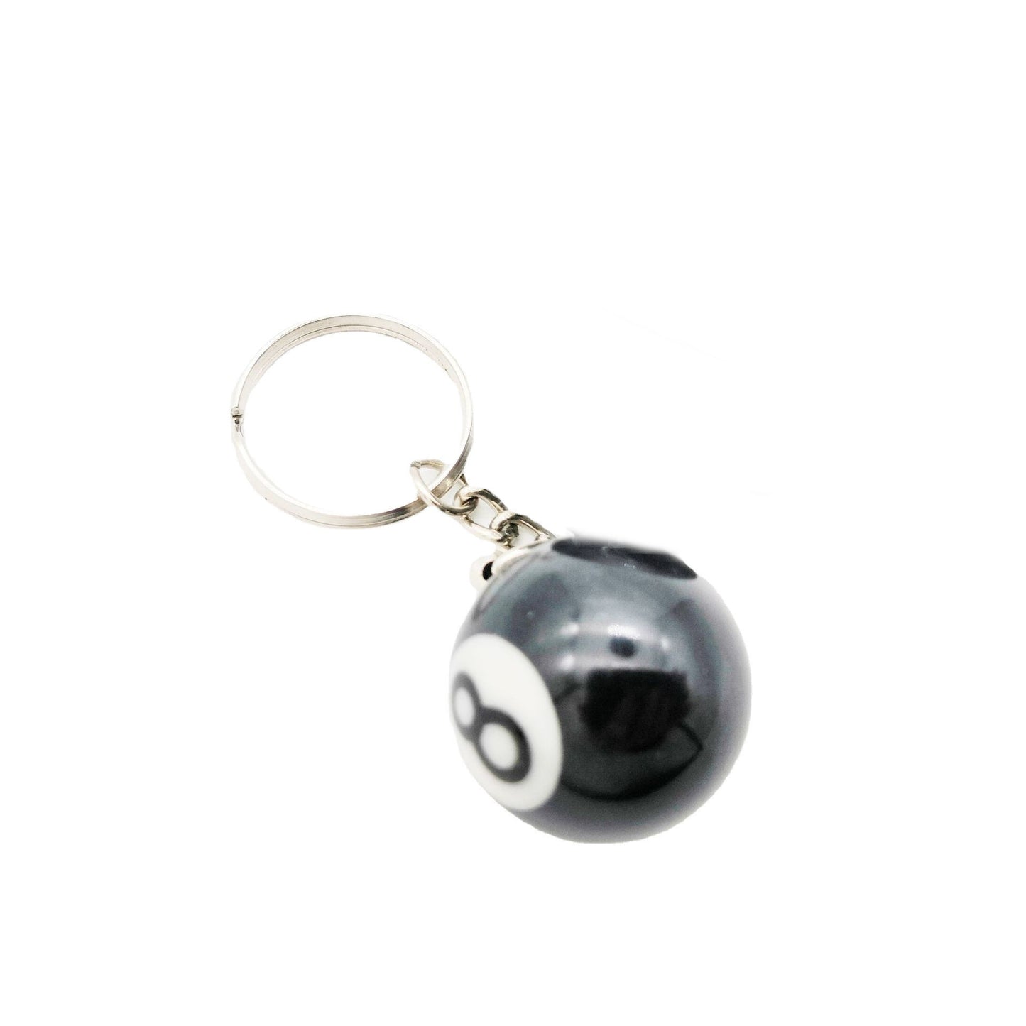 8 Ball Billiard Keychain