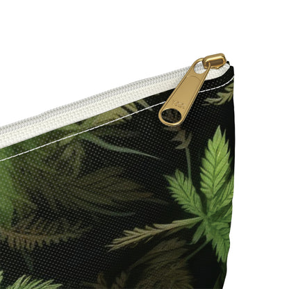 Weed Printed All Over Print Accessory Pouch