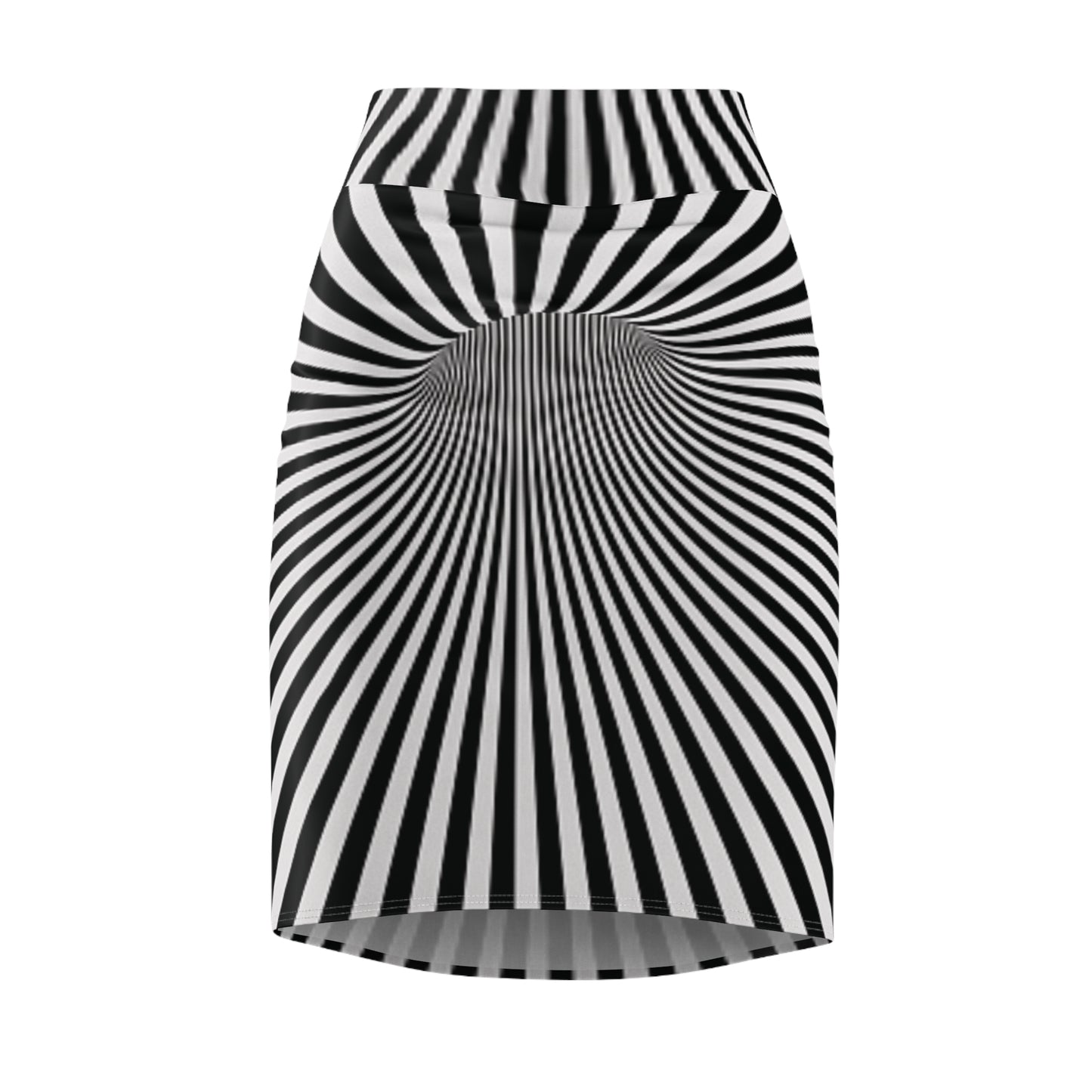 3D illusion Women's Pencil Skirt