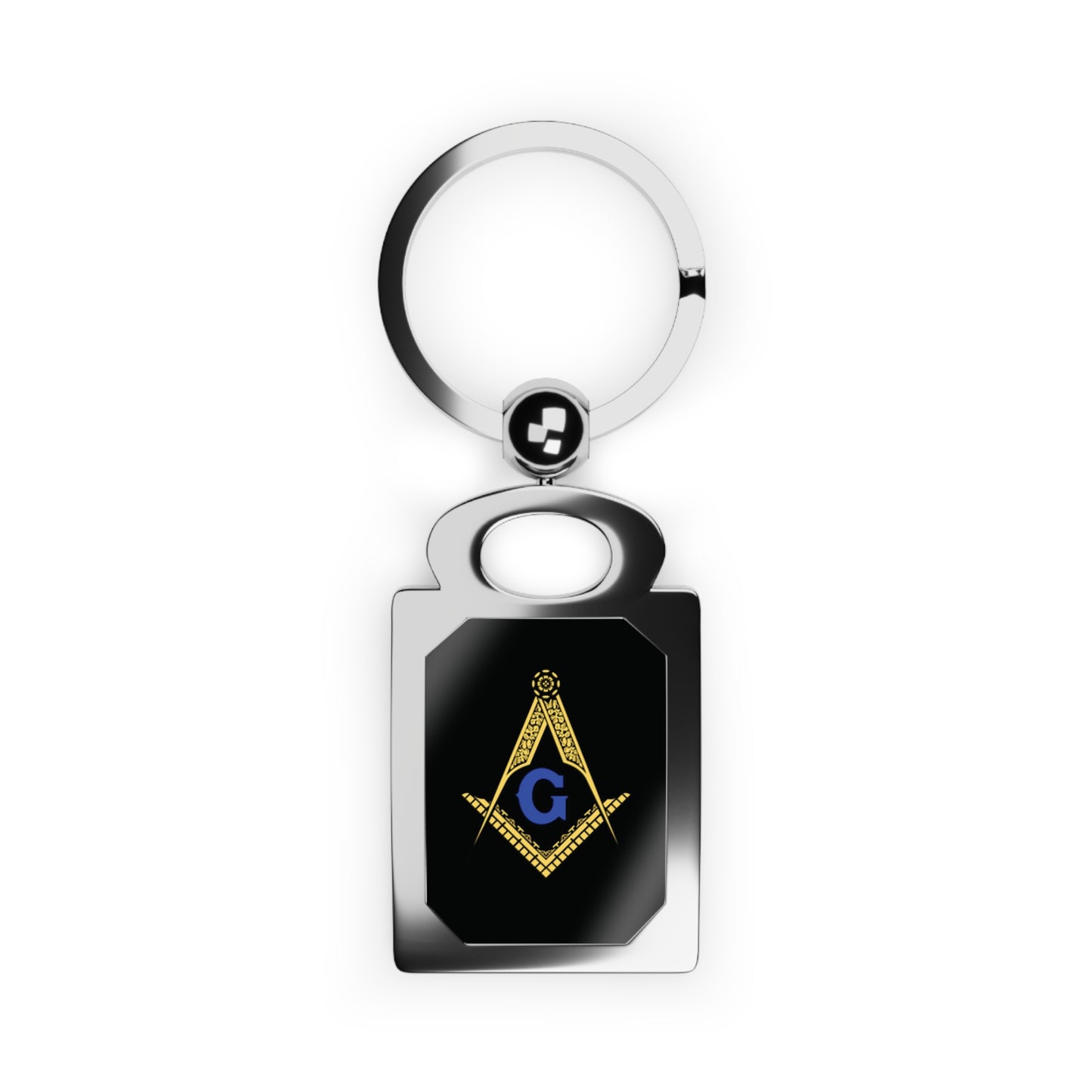 Master Mason Rectangle Keyring