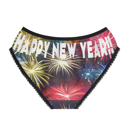 Happy New Year Women's Panties All Over Print