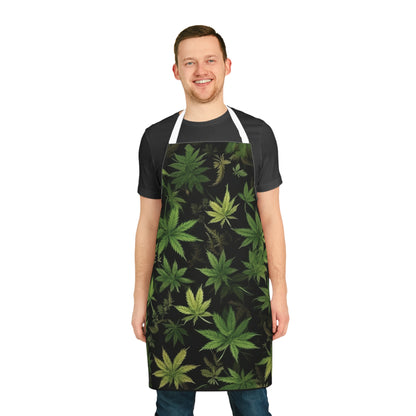 Weed Print Apron All Over Print