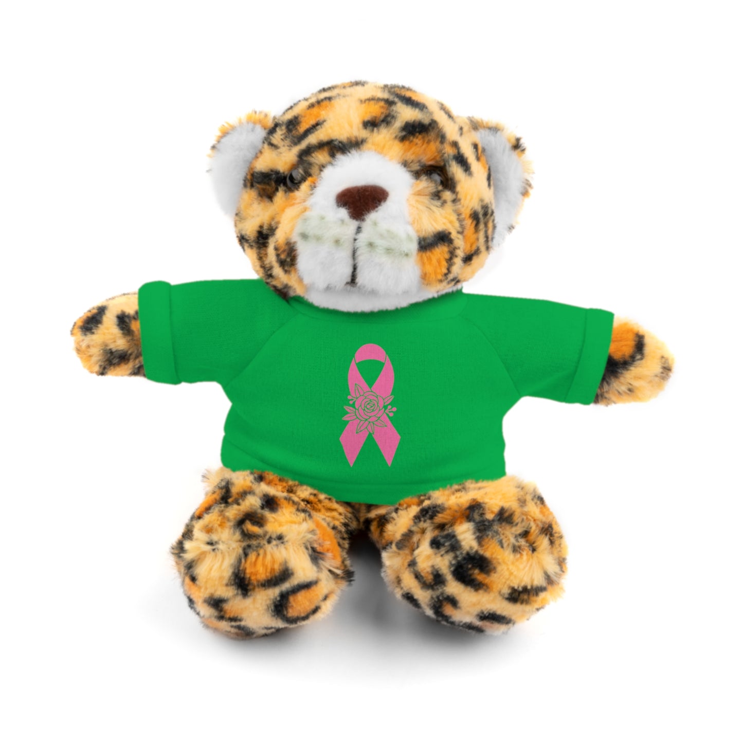 Cancer Awareness Stuffed Animals with Tee-Boy Girl- Man Woman