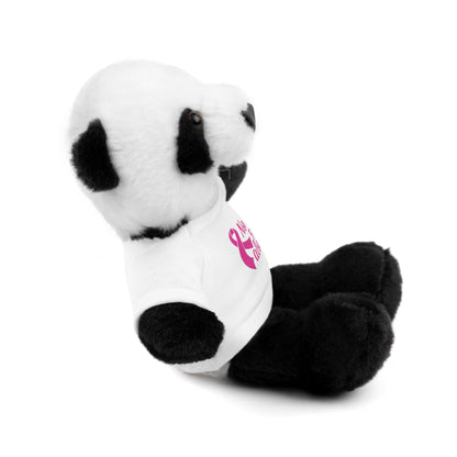 No One Fights Alone' Cancer massage Stuffed Animals with Tee