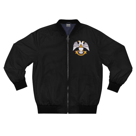 Wings Down Mason Men's Bomber Jacket