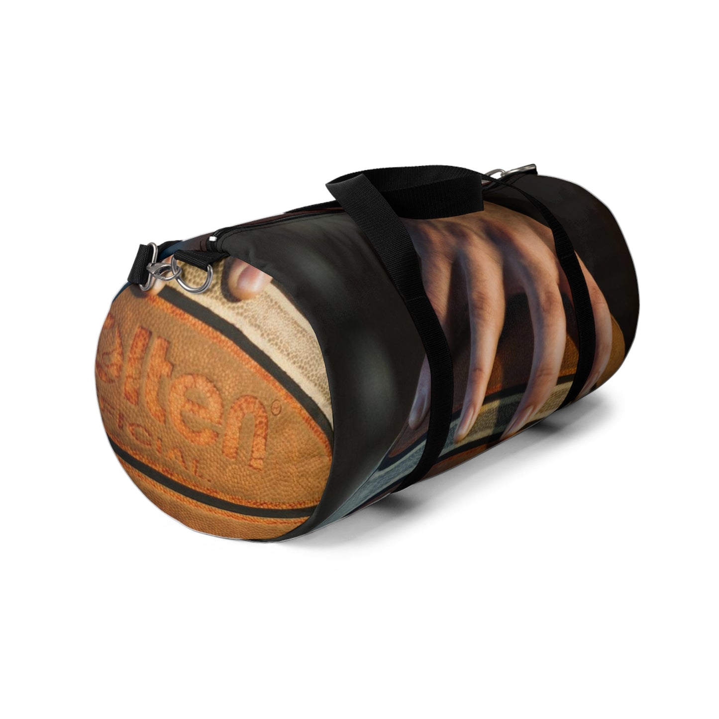 Palmed Basketball All Over Print Duffel Bag