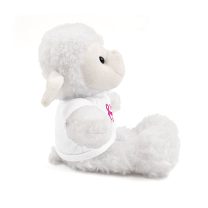 No One Fights Alone' Cancer massage Stuffed Animals with Tee