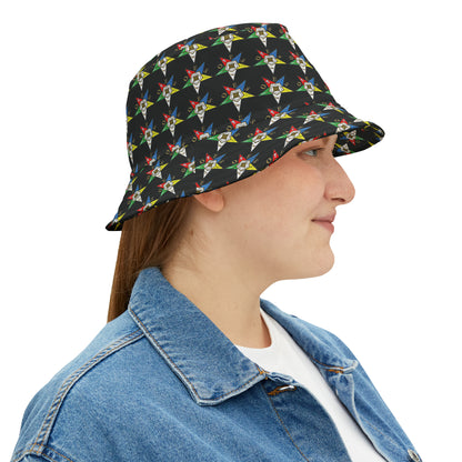 Eastern Star All Over Print Bucket Hat