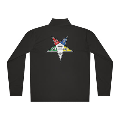 Order Of The Eastern Stars , OES Unisex Quarter-Zip Pullover