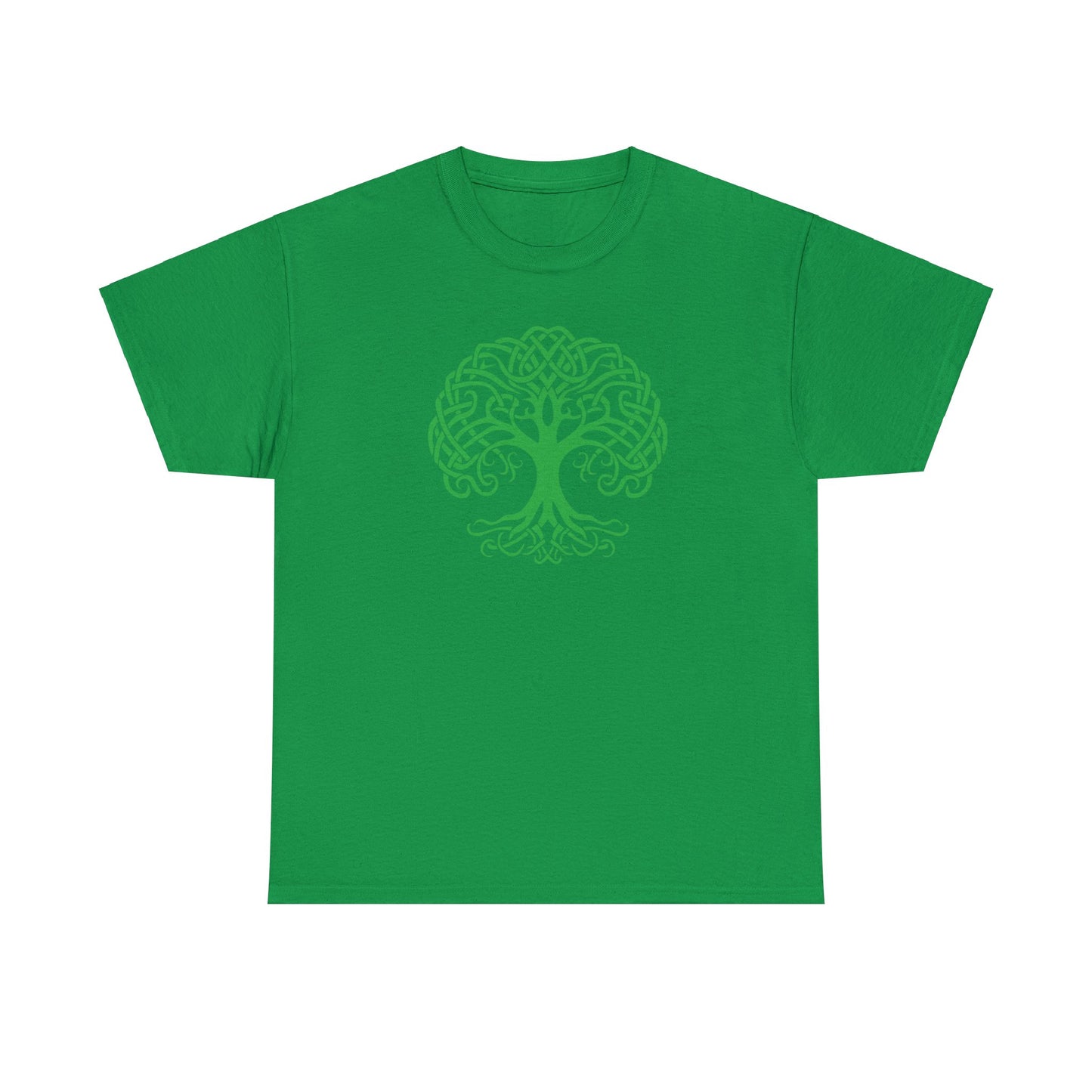 Celtic Tree Of Life- St. Patricks' Day Parade Unisex Heavy Cotton Tee