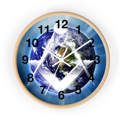 Mason, Masonic Wall Clock