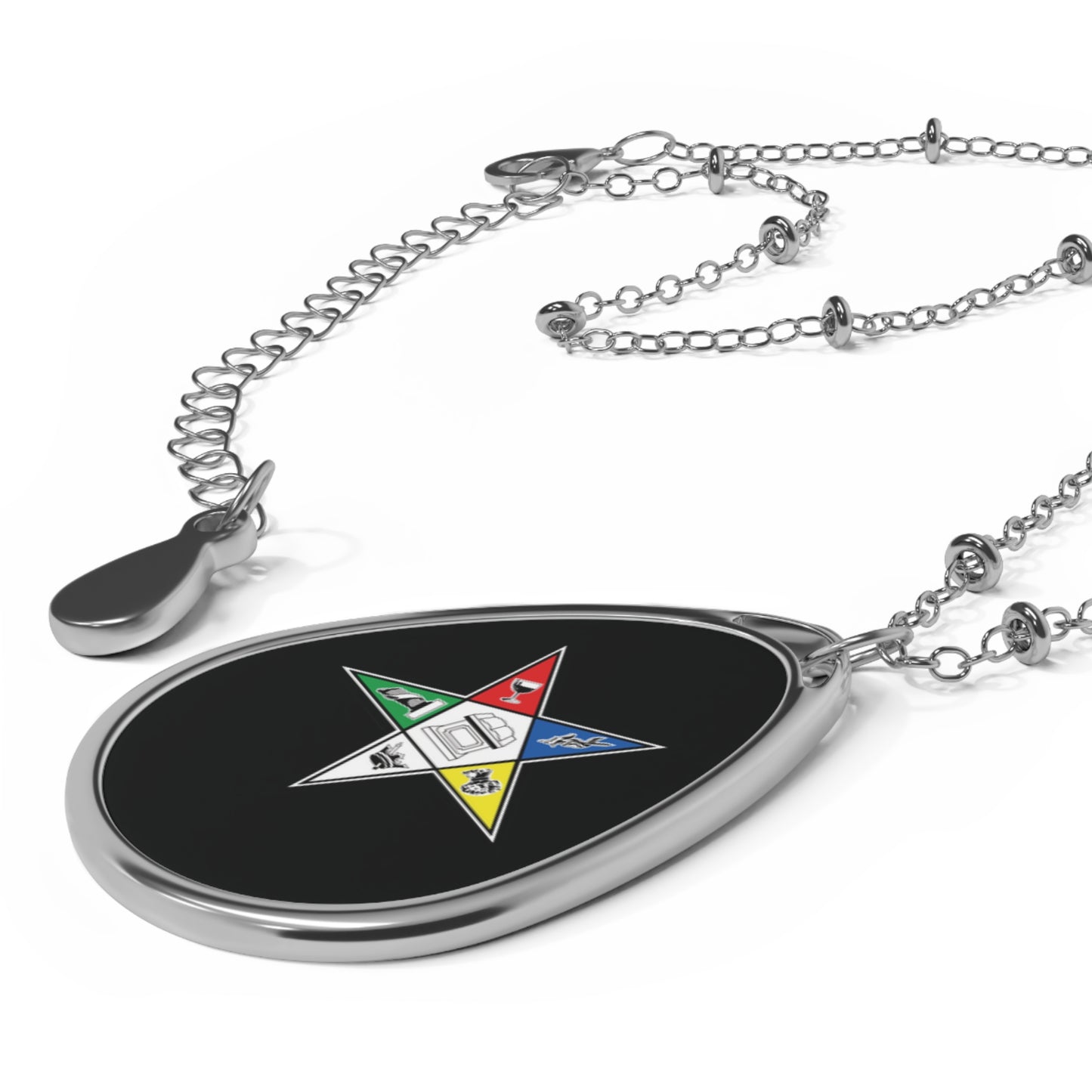 Order Of The Eastern Star / OES Oval Necklace