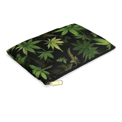 Weed Printed All Over Print Accessory Pouch