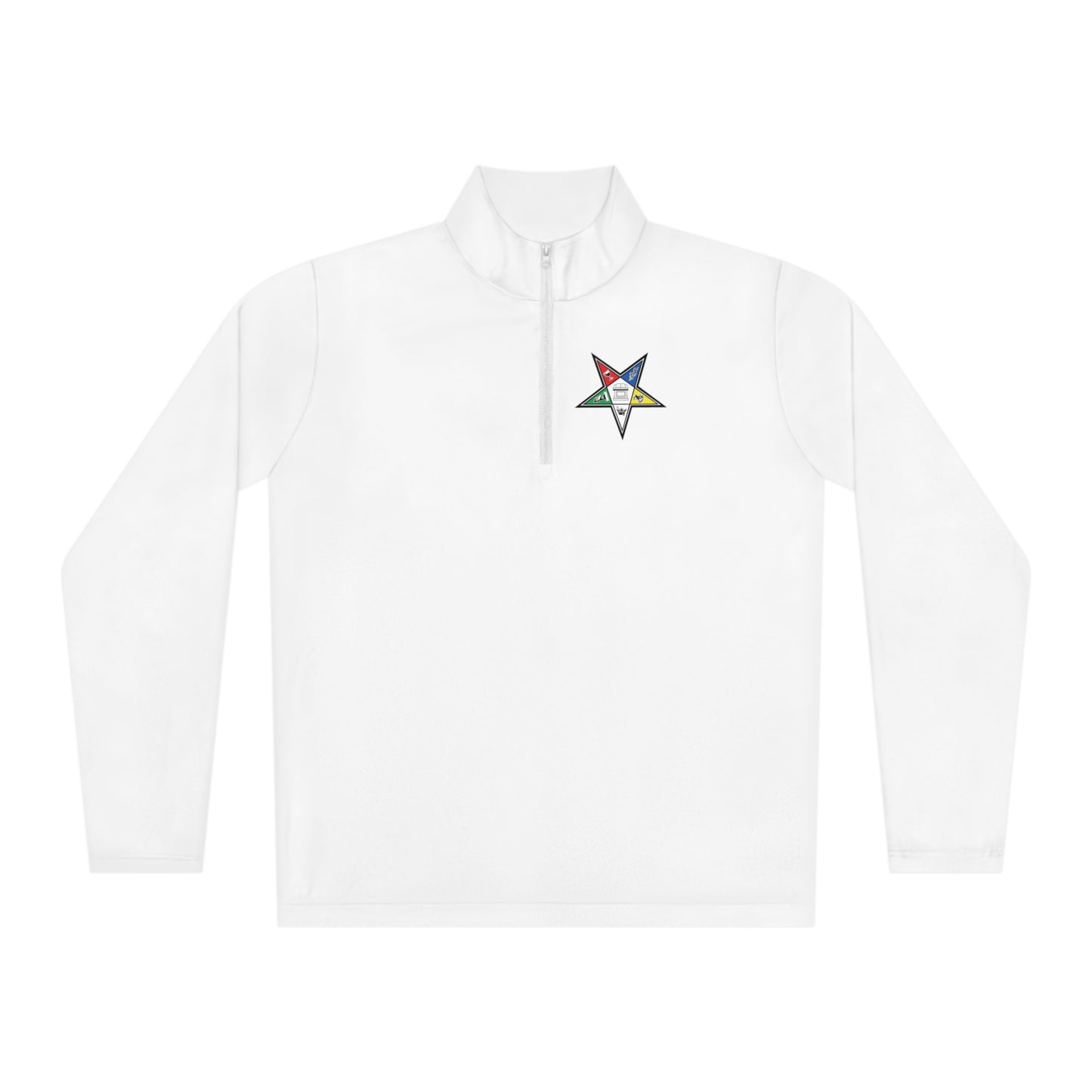 Order Of The Eastern Stars , OES Unisex Quarter-Zip Pullover