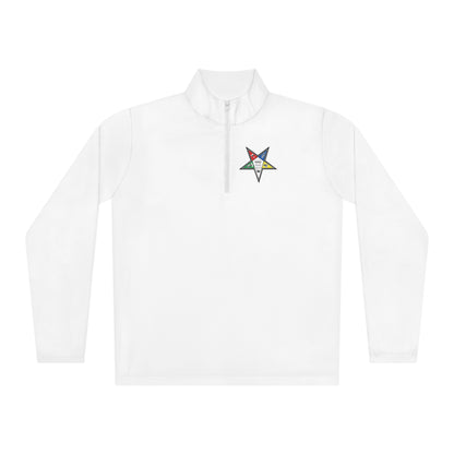 Order Of The Eastern Stars , OES Unisex Quarter-Zip Pullover