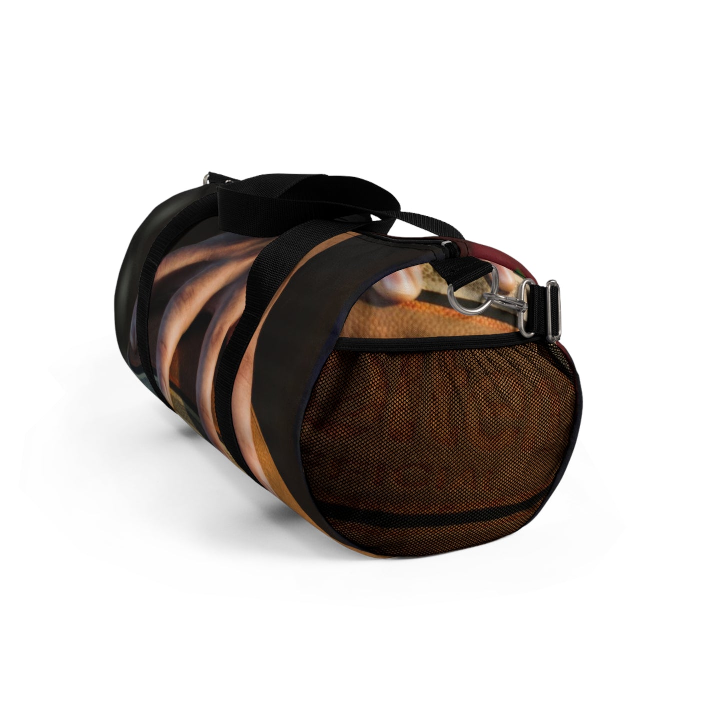 Palmed Basketball All Over Print Duffel Bag