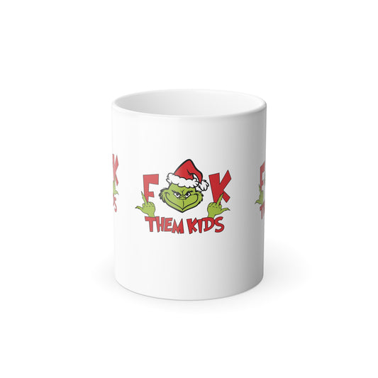 F K Them Kids Color Morphing Mug, 11oz