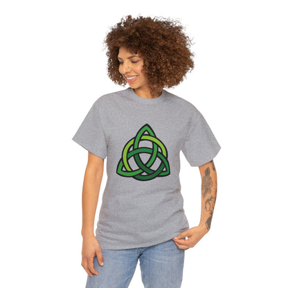 Celtic Knot - Saint Patrick's Day Adult Unisex Heavy Cotton Tee