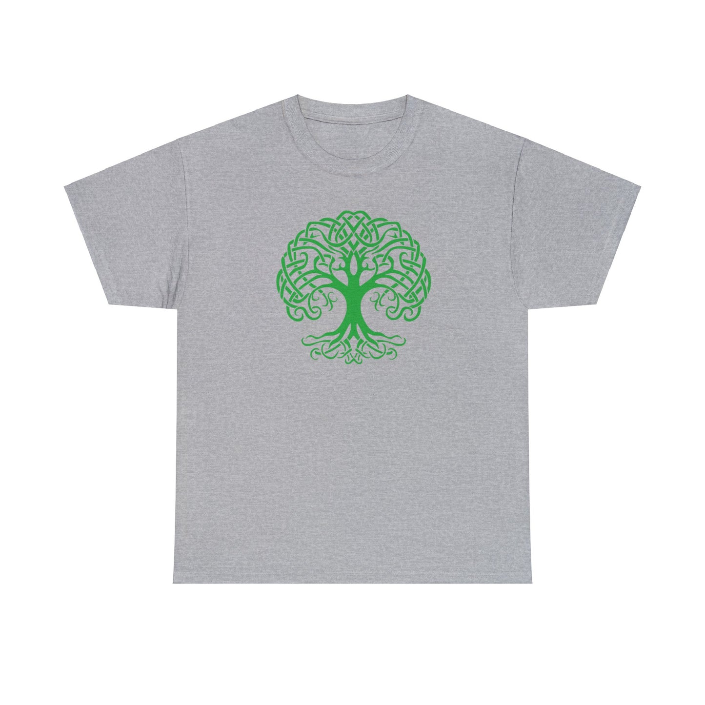 Celtic Tree Of Life- St. Patricks' Day Parade Unisex Heavy Cotton Tee