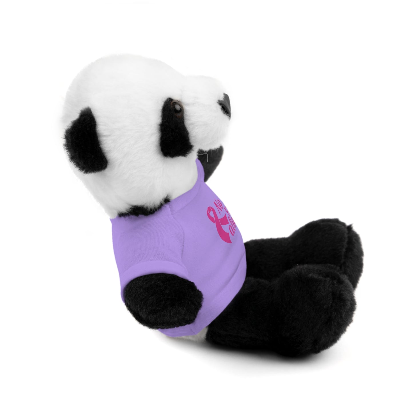 No One Fights Alone' Cancer massage Stuffed Animals with Tee