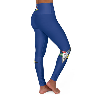 Order Of The Eastern Stars Leggings  High Waisted Yoga Leggings