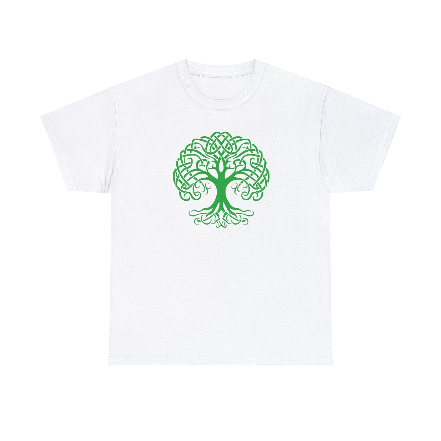 Celtic Tree Of Life- St. Patricks' Day Parade Unisex Heavy Cotton Tee