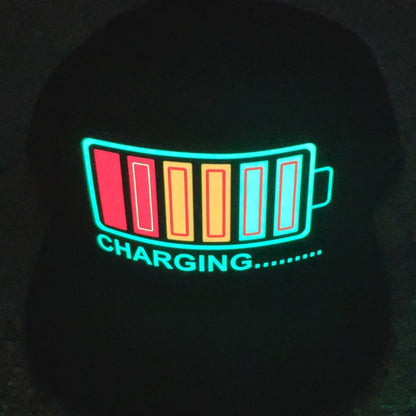 LED Hat - Images react to sound- Great Gift For DJ's