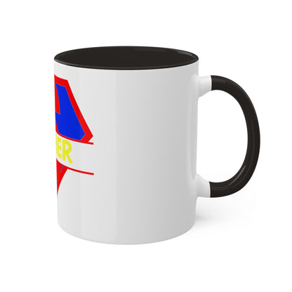 Super Teacher - Color Interior Mugs, 11oz