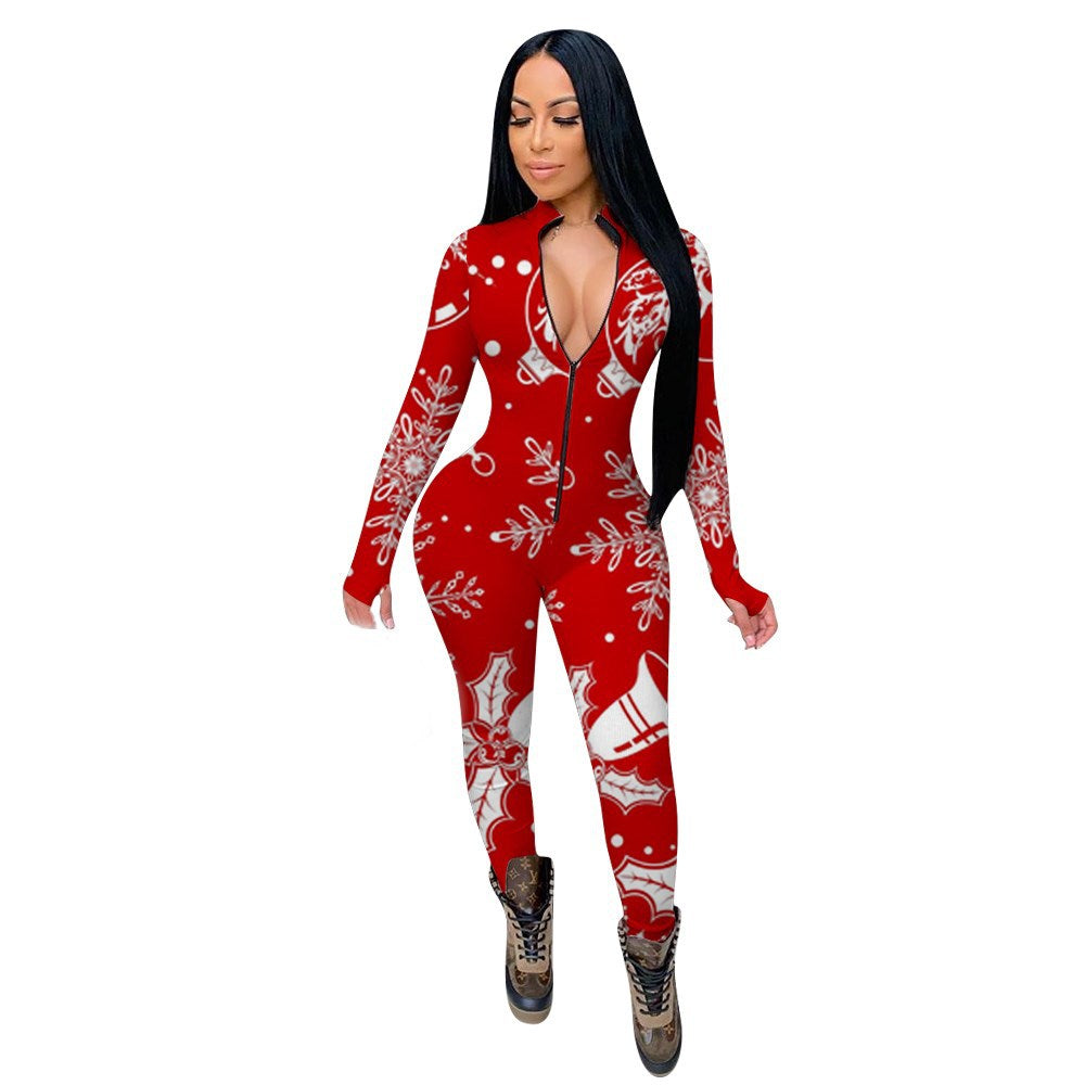 Sexy Christmas Jumpsuit For Adult women