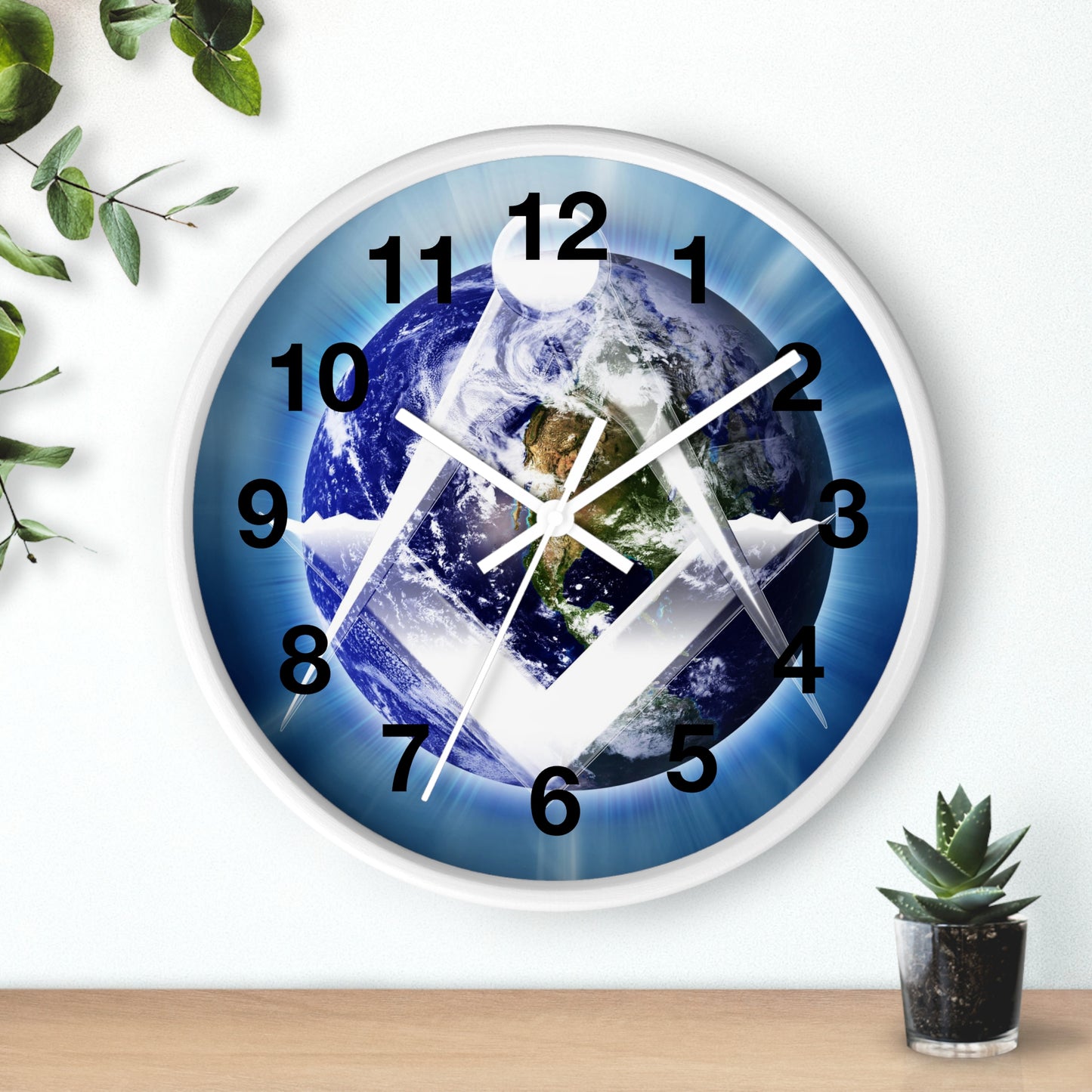 Mason, Masonic Wall Clock