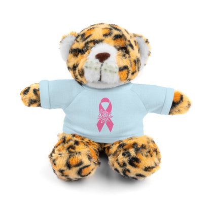 Cancer Awareness Stuffed Animals with Tee-Boy Girl- Man Woman