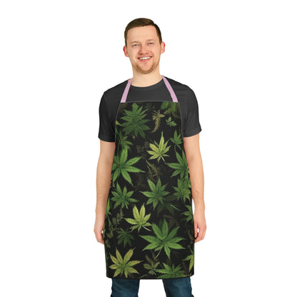 Weed Print Apron All Over Print