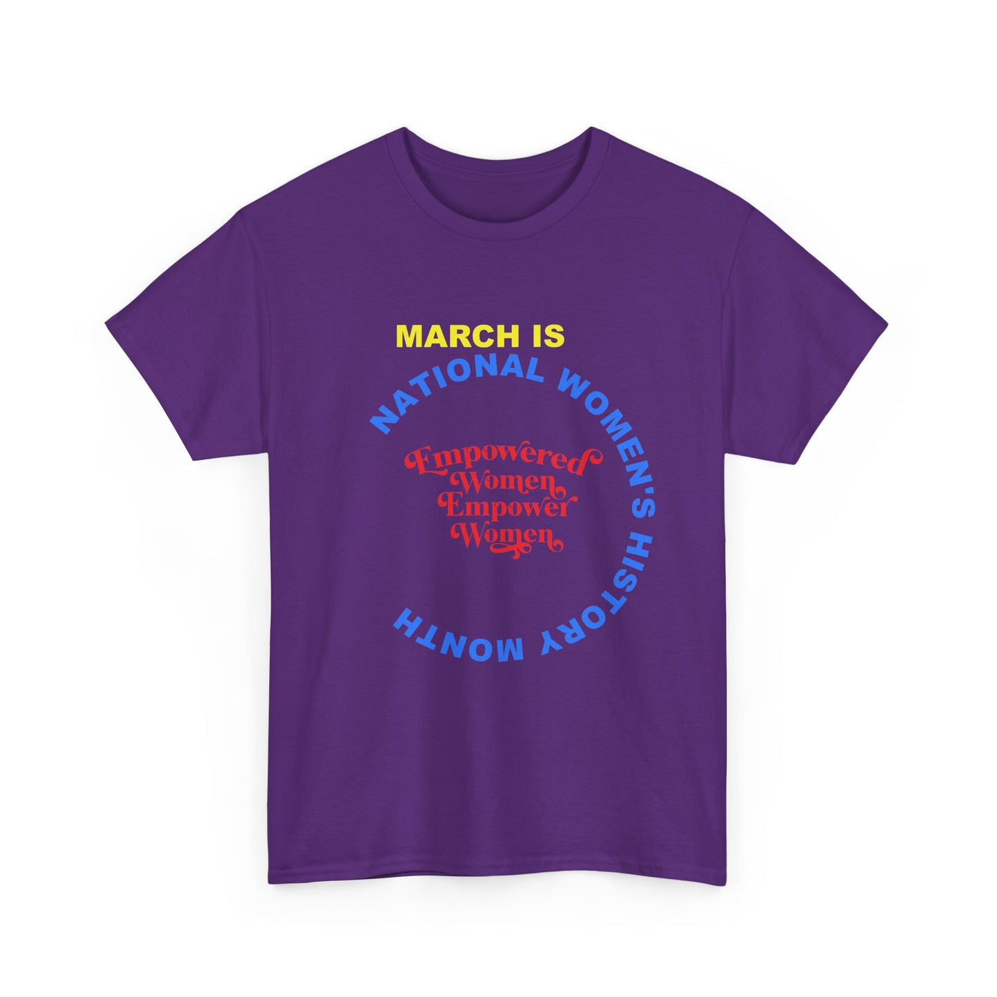 National Women's History Month Unisex Tee, Women's Rights Activist Shirt, Feminist March Tee, Gender Equality Top, Women Empowerment T-Shirt