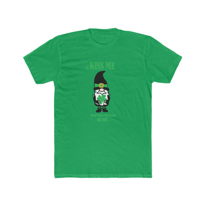 Kiss Me Weather I'm Irish Or Not - St. Patrick's Day Men's Cotton Crew Tee