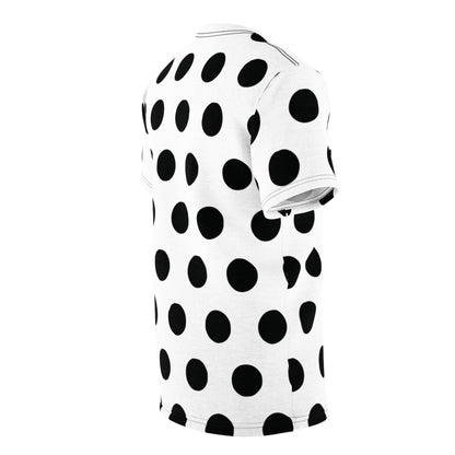 Polka Dot Printed 6oz Adult Male or Female T-shirt