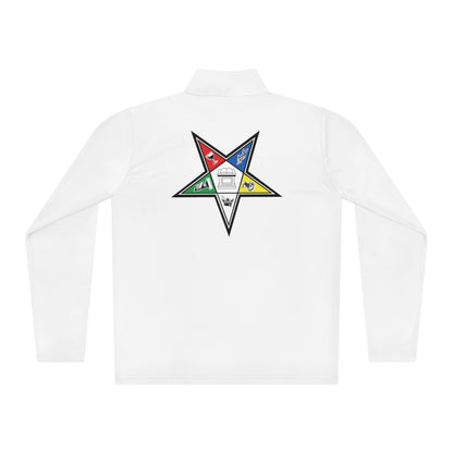 Order Of The Eastern Stars , OES Unisex Quarter-Zip Pullover