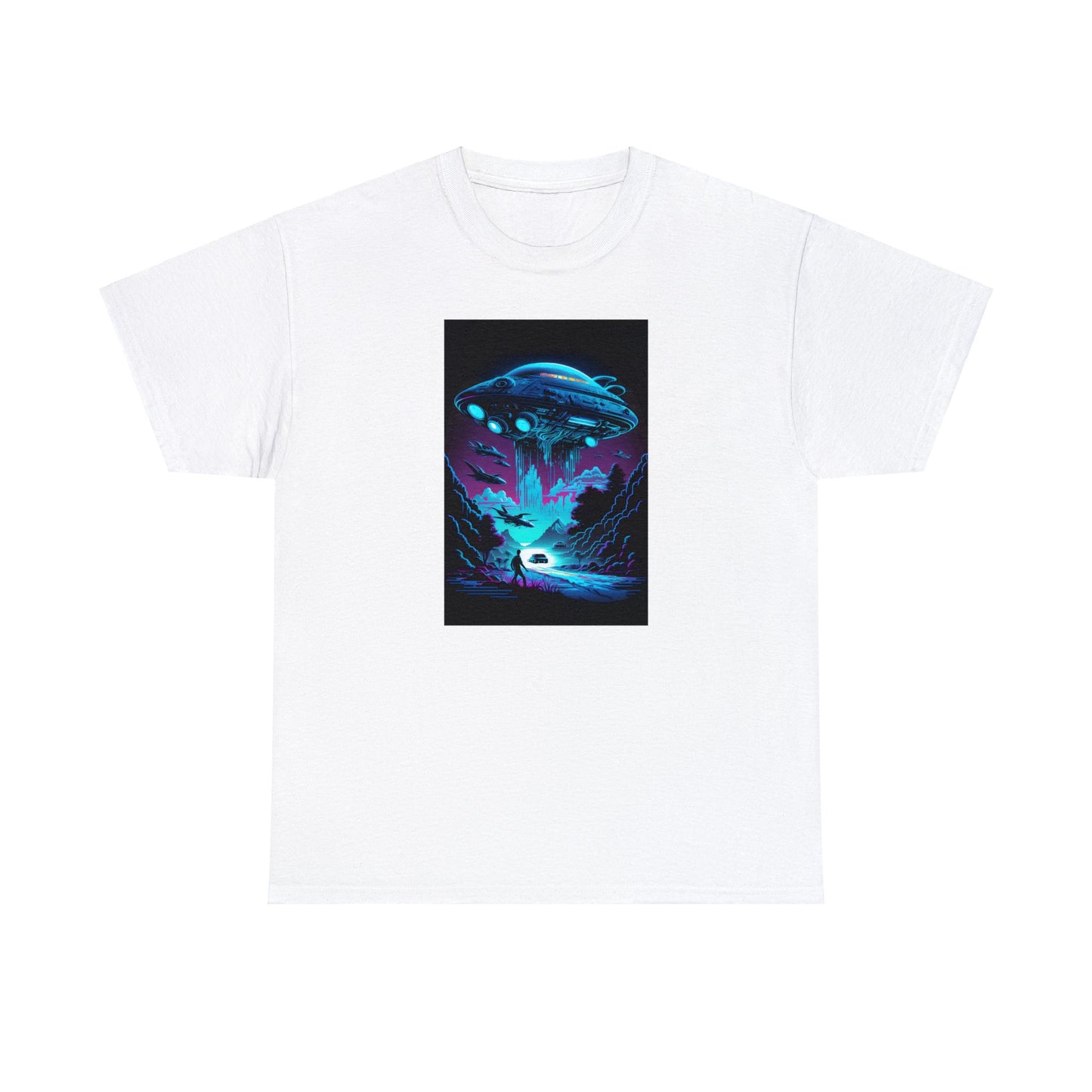 UFO Sighting  Unisex Heavy Cotton Tee