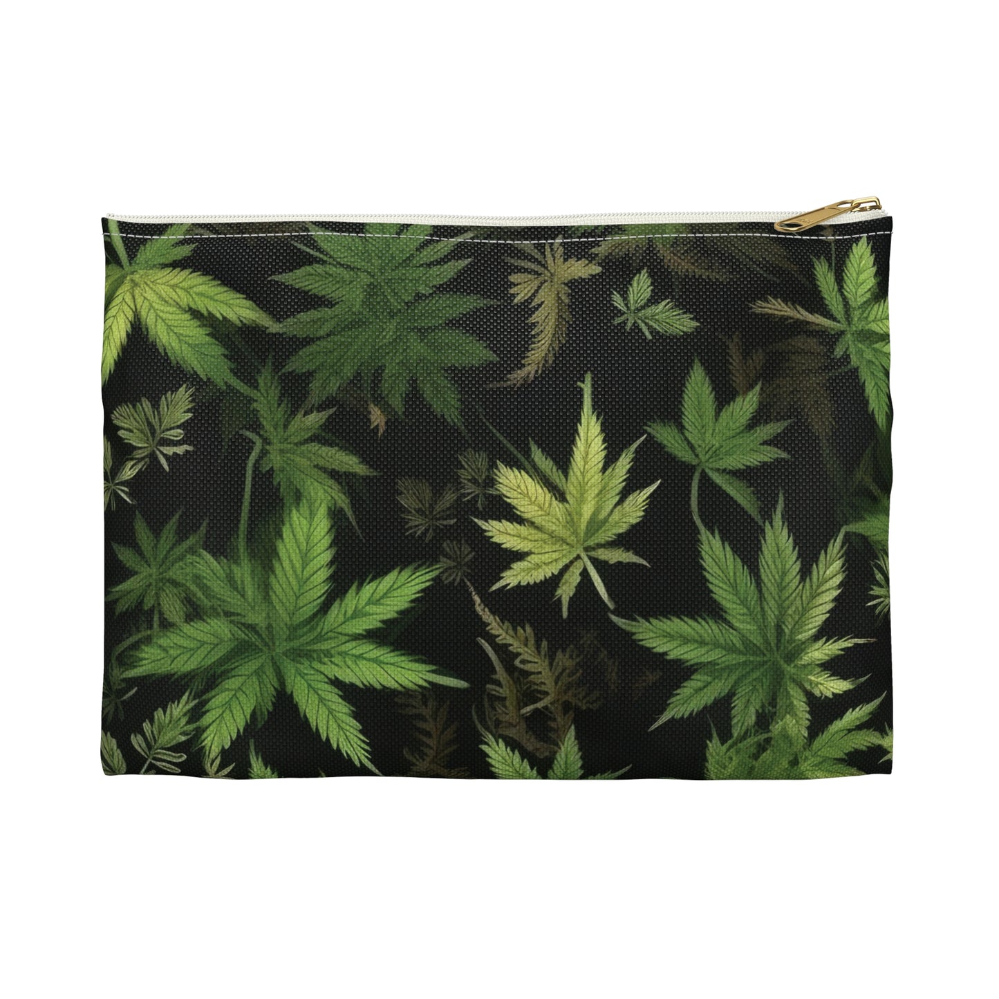 Weed Printed All Over Print Accessory Pouch