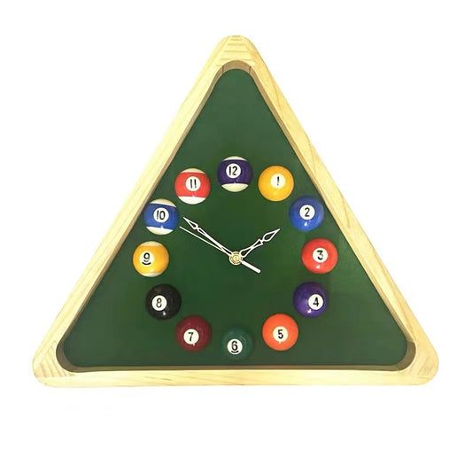 Billiard Room Mute Wall Clock Hall Decoration