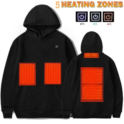 Battery Heated Hoodie Adult Men's On Sale Limited Time