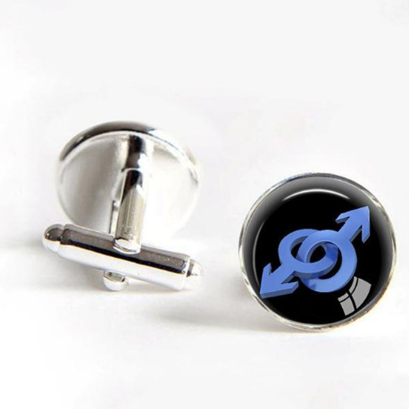 Gay Pride Cufflinks- Man Or Woman