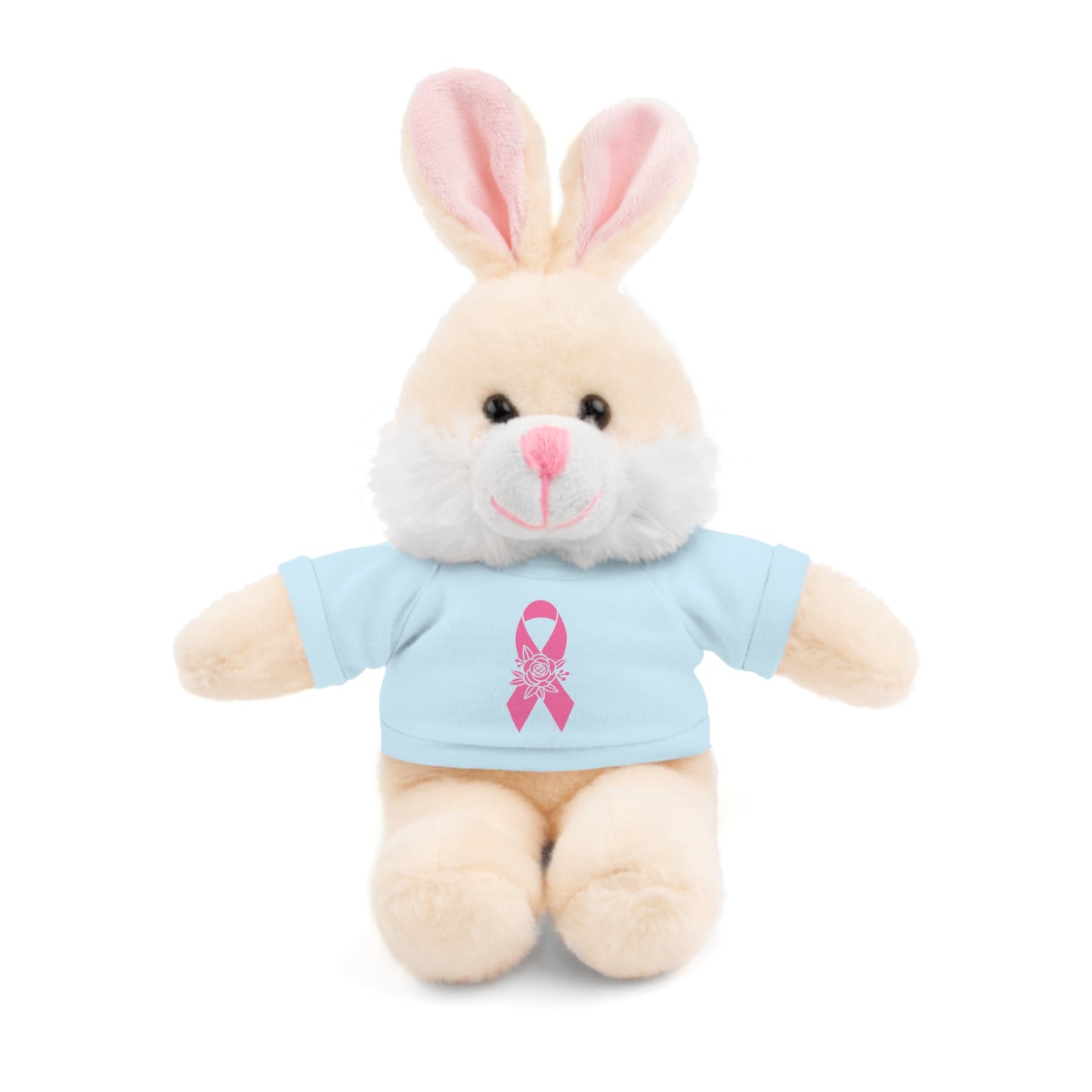 Cancer Awareness Stuffed Animals with Tee-Boy Girl- Man Woman