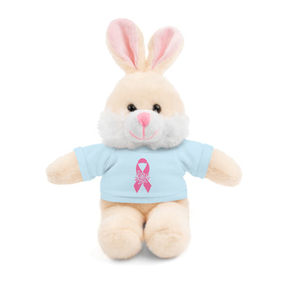 Cancer Awareness Stuffed Animals with Tee-Boy Girl- Man Woman