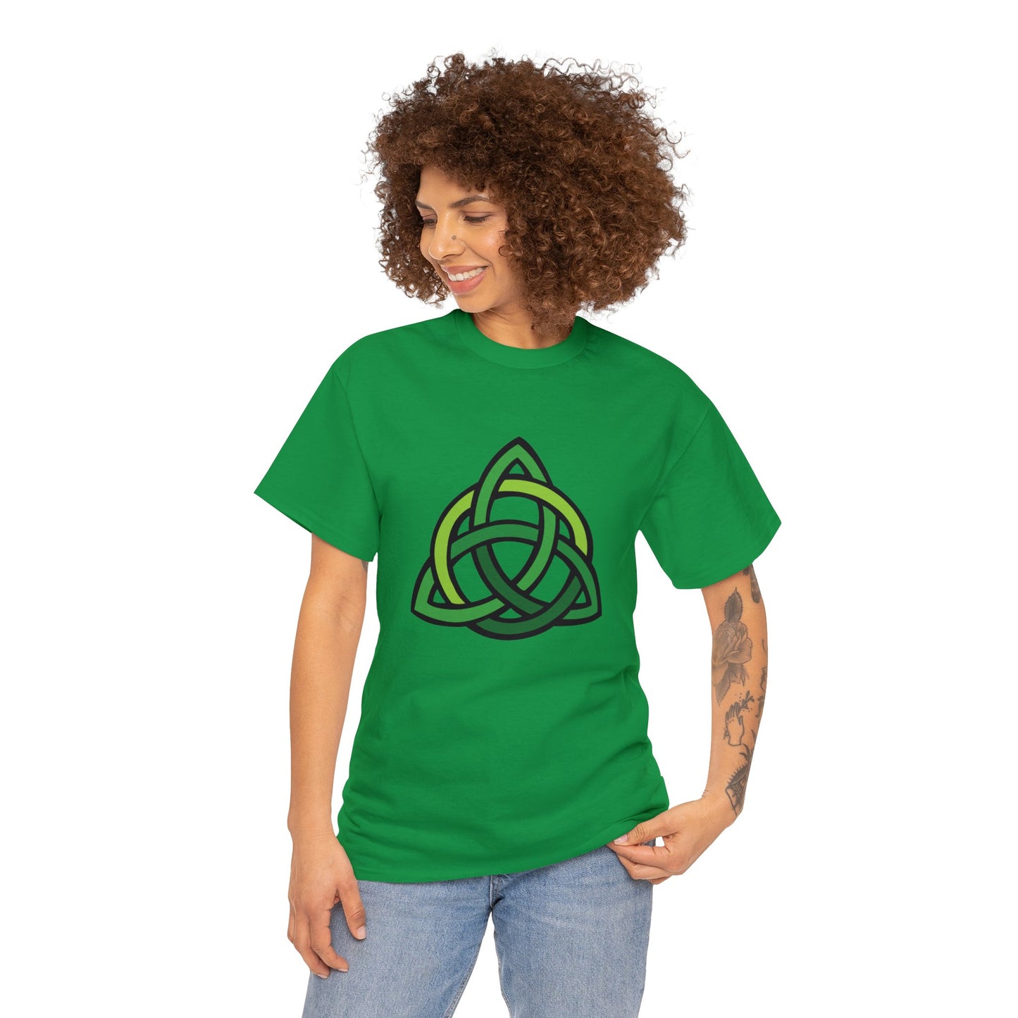 Celtic Knot - Saint Patrick's Day Adult Unisex Heavy Cotton Tee