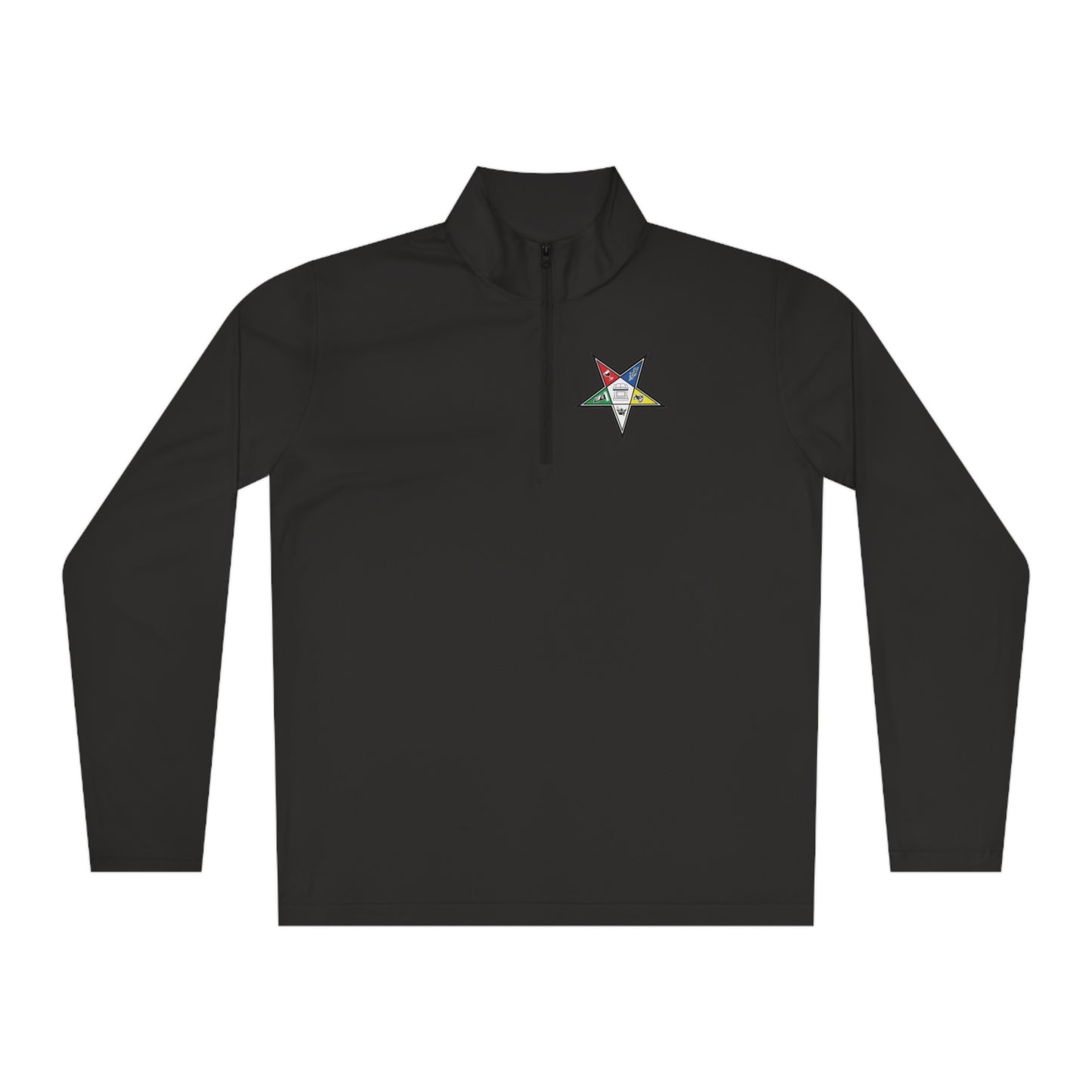 Order Of The Eastern Stars , OES Unisex Quarter-Zip Pullover