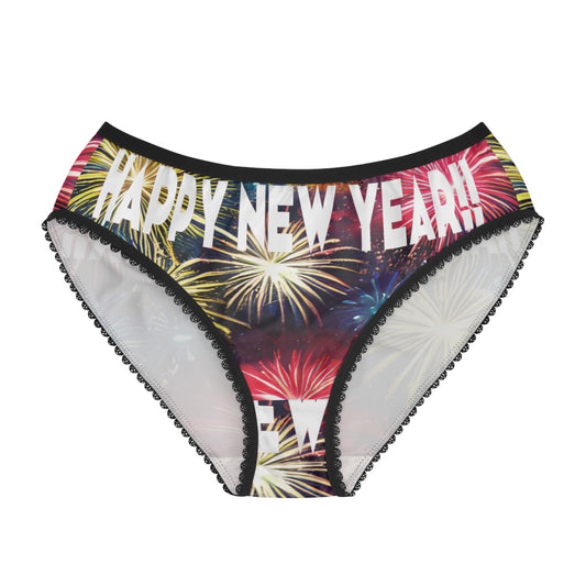 Happy New Year Women's Panties All Over Print