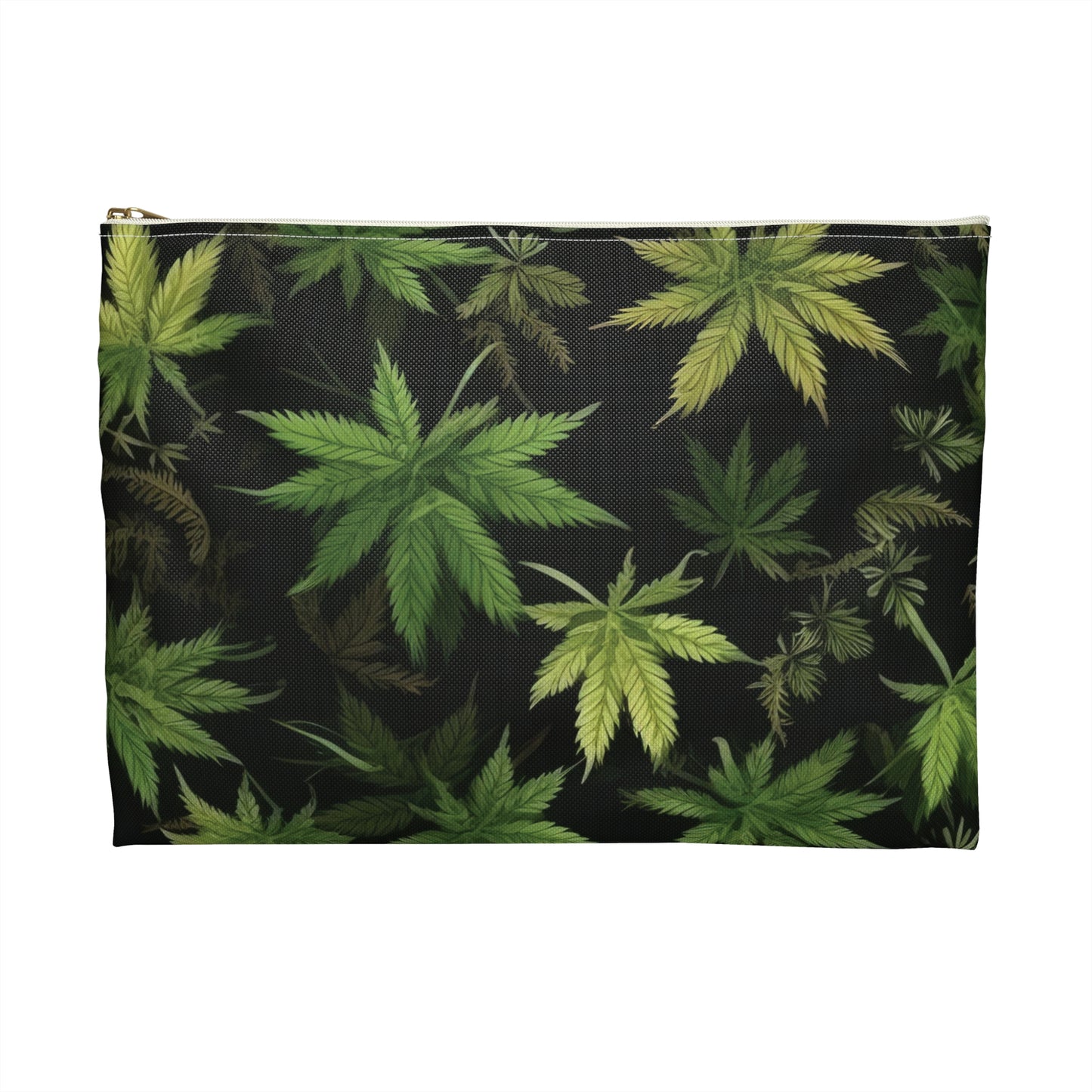 Weed Printed All Over Print Accessory Pouch