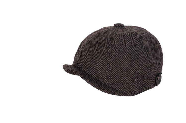 Doorbuster! British style octagonal hat- Adult Man or Woman