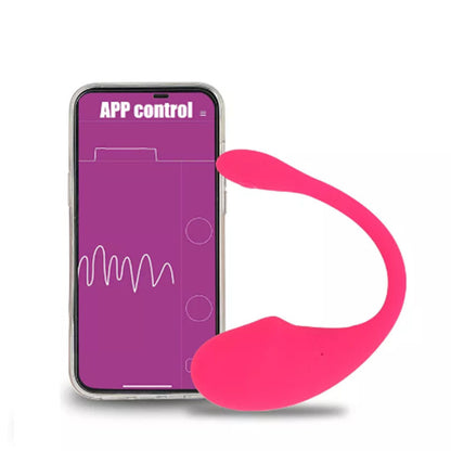 Mobile App Controls Wireless Vibrator Charging Model- Adult Woman