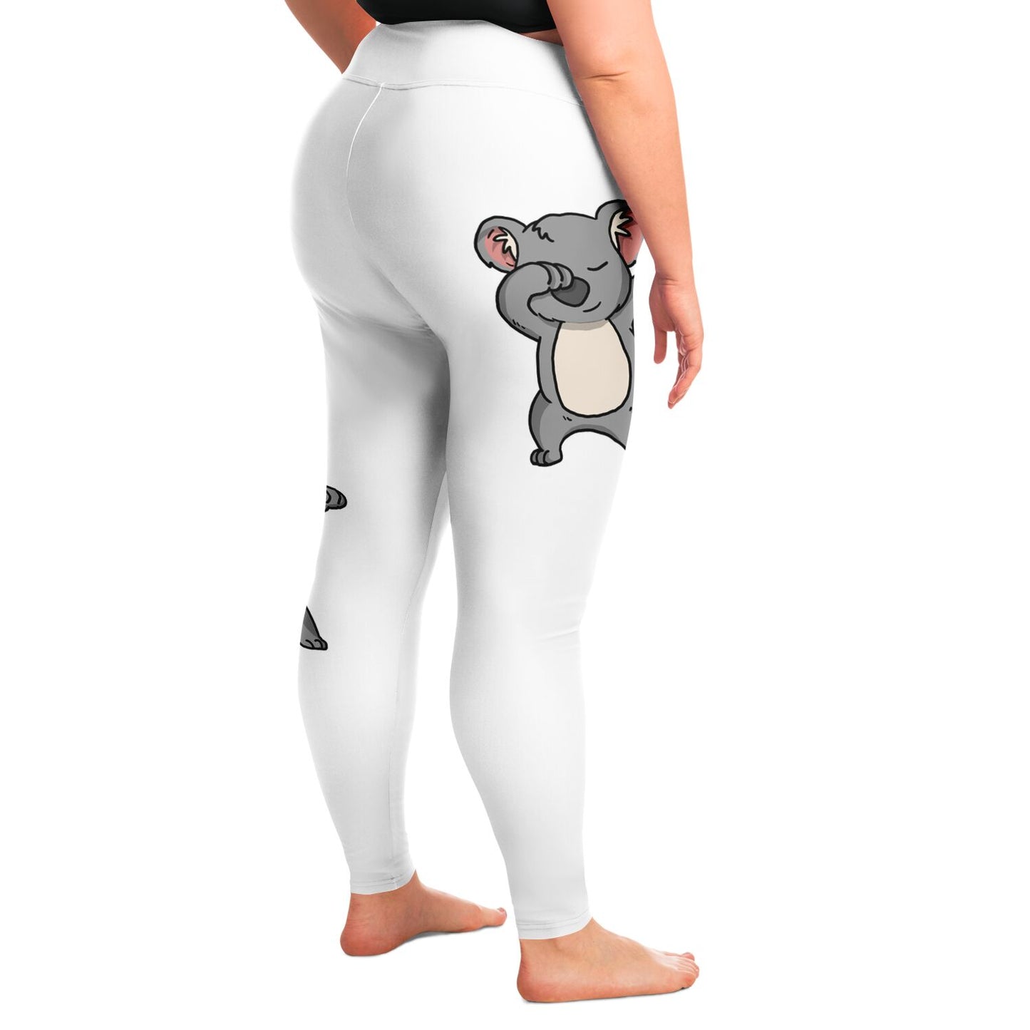 Leggings Mujer Tallas Grandes Panda Print 